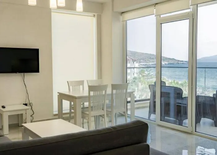 公寓 Beachfront Apartments- Horizon Sarandë